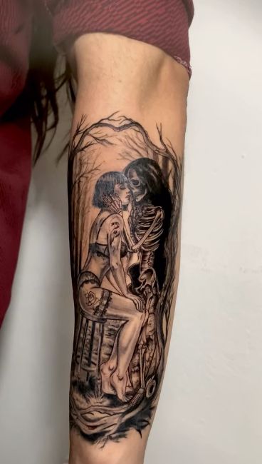 Tatuagem realizada por Madhava
