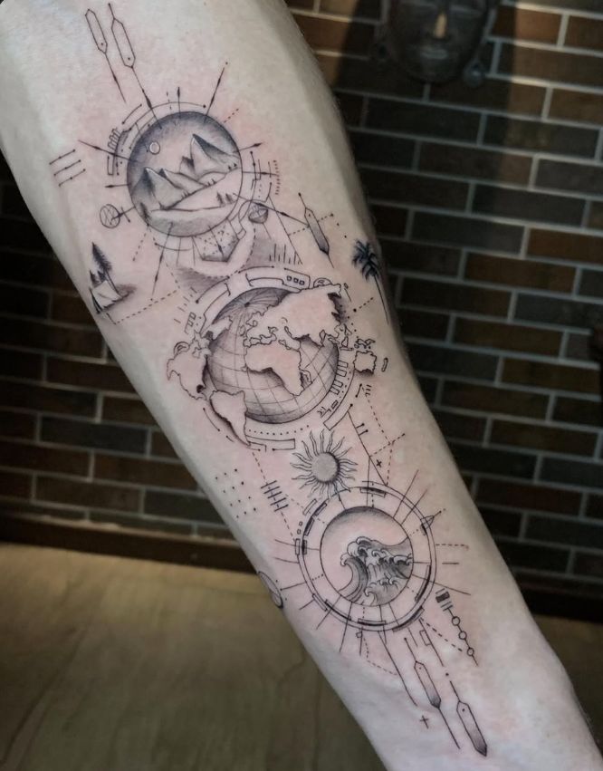Tatuagem realizada por Madhava
