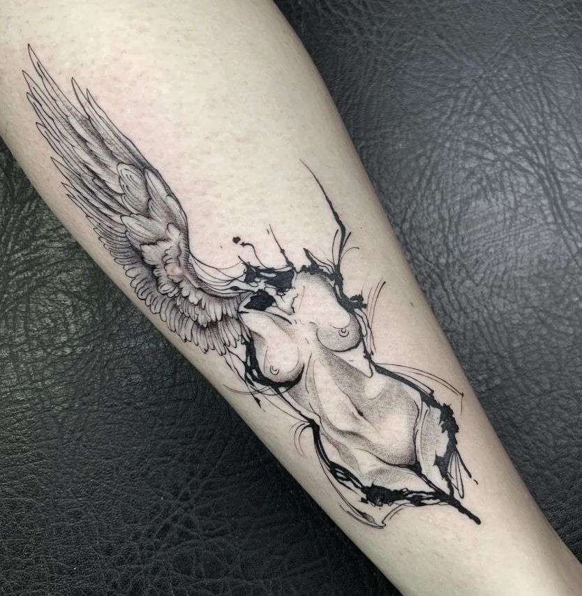Tatuagem realizada por Madhava