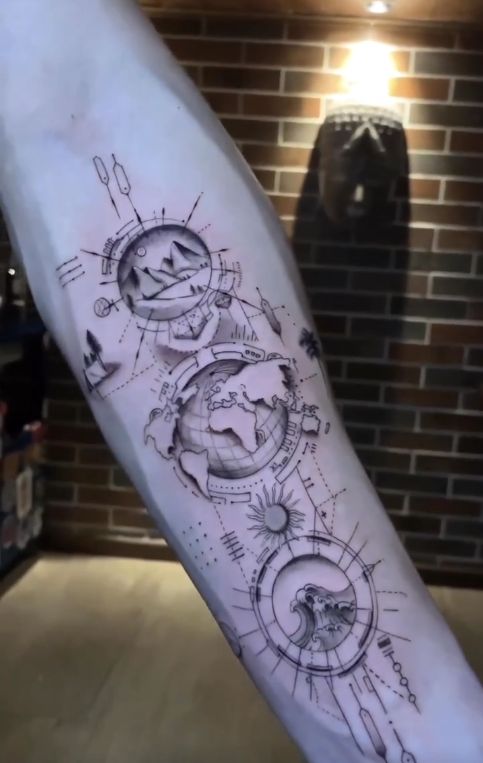 Tatuagem realizada por Madhava