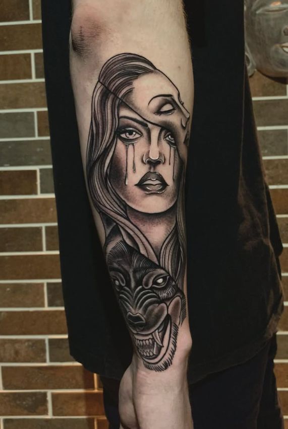 Tatuagem realizada por Madhava